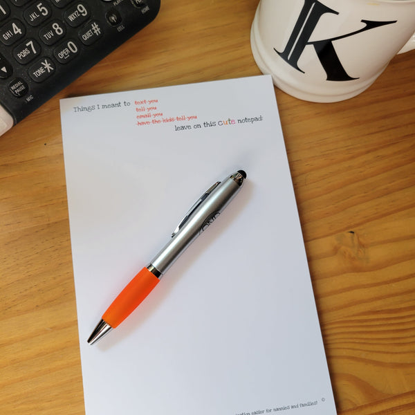 Things I meant to: Notepad