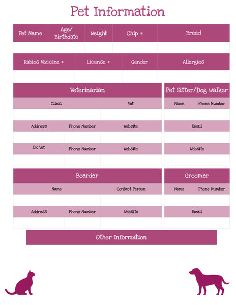 Housebook - Print it Yourself