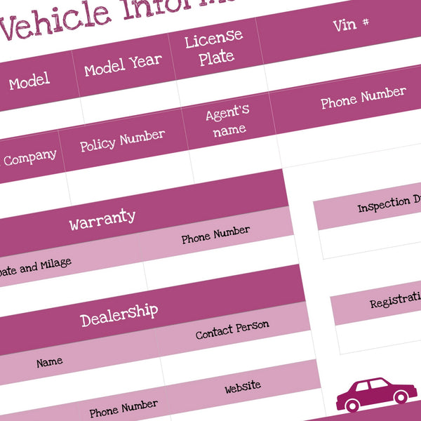 Vehicle Information