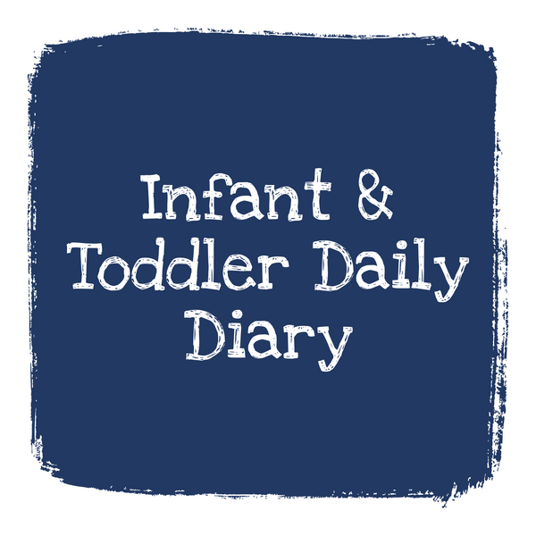Infant and Toddler Daily Diary (Teal)