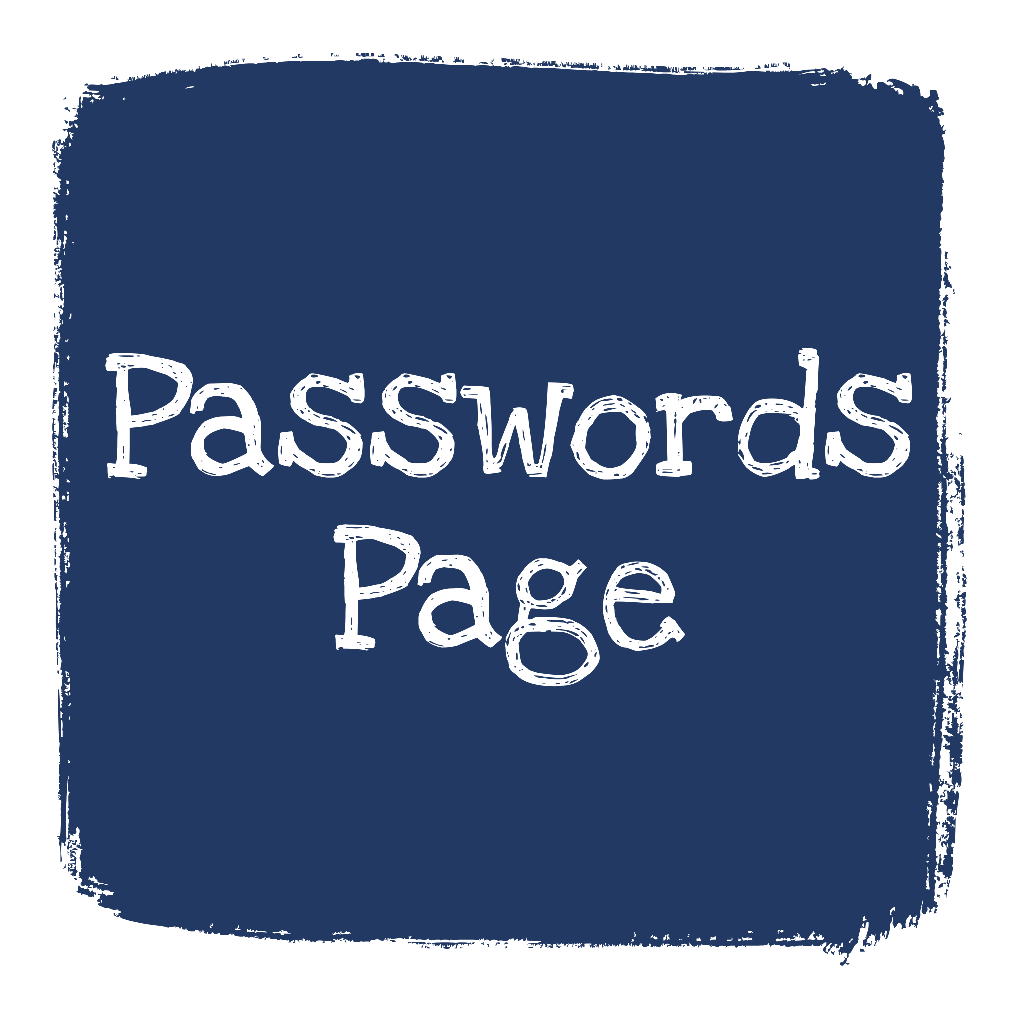 Passwords Page