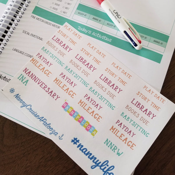 Planner Stickers