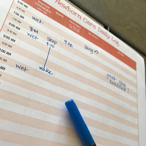 Newborn Care Log