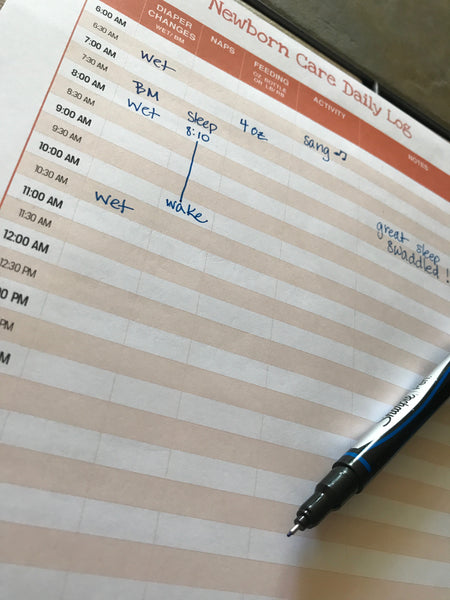 Newborn Care Log
