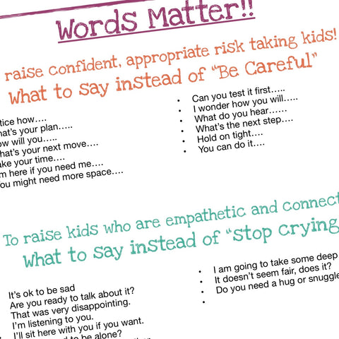 Words Matter!